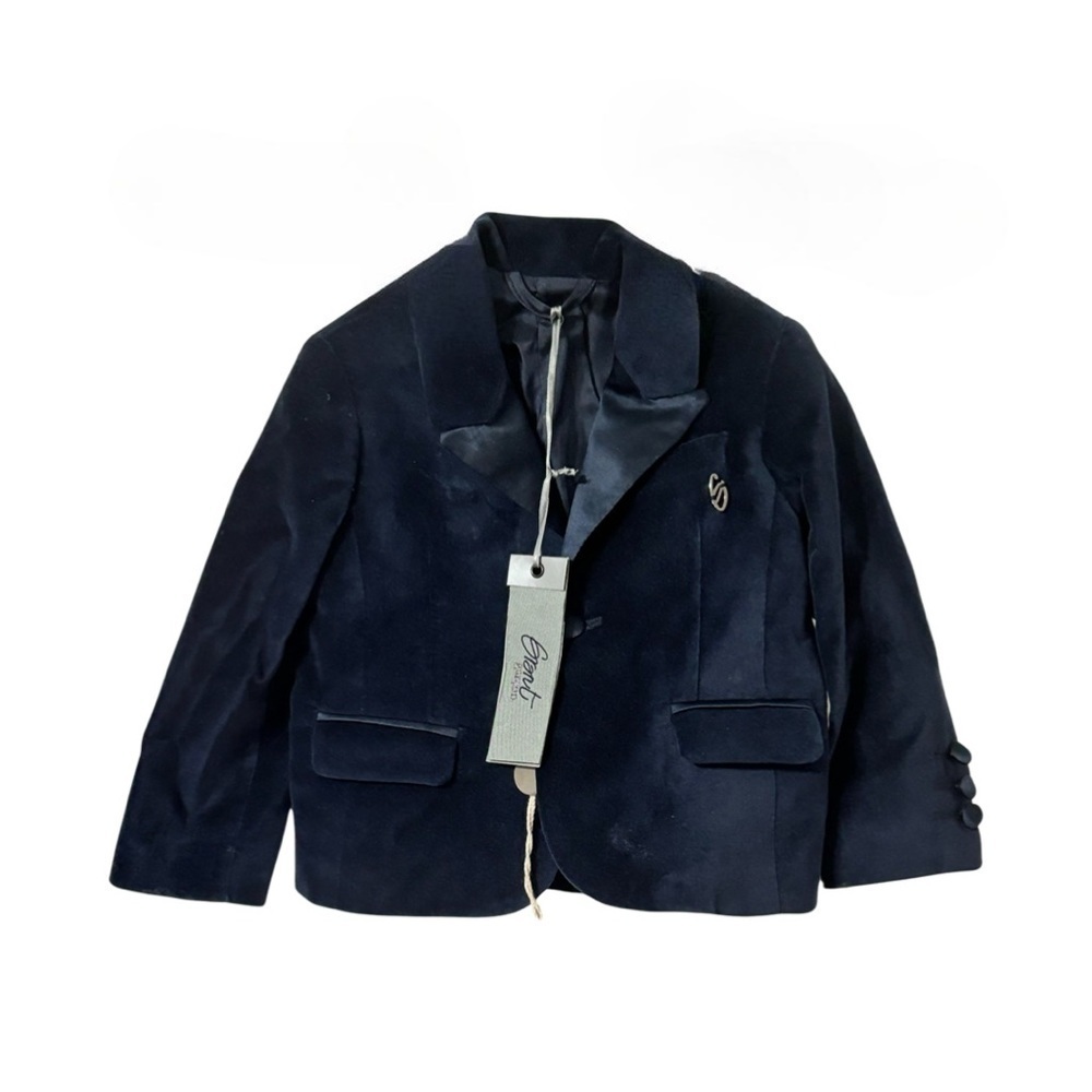 Grant Garcon new boys velvet blazer size 9 months